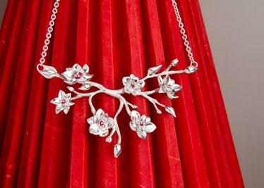 Disney's Mulan Plum Blossom Necklace