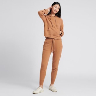 Cashmere Jogger Dark Ginger