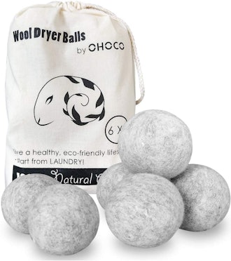 OHOCO Wool Dryer Balls (6-Pack)