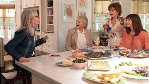 Diane Keaton and the cast of 'Book Club'