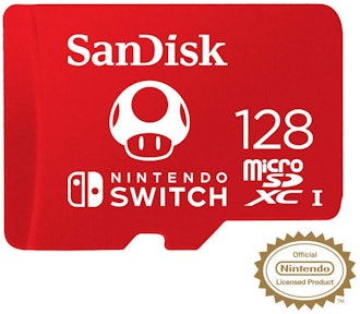 SanDisk 128GB MicroSDXC for Nintendo Switch