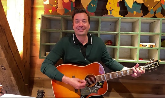 Jimmy Fallon hosted "The Tonight Show" from his home and his kids ended up stealing the spotlight as...