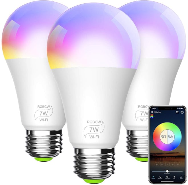 BERENNIS Smart Light Bulbs (3-Pack)