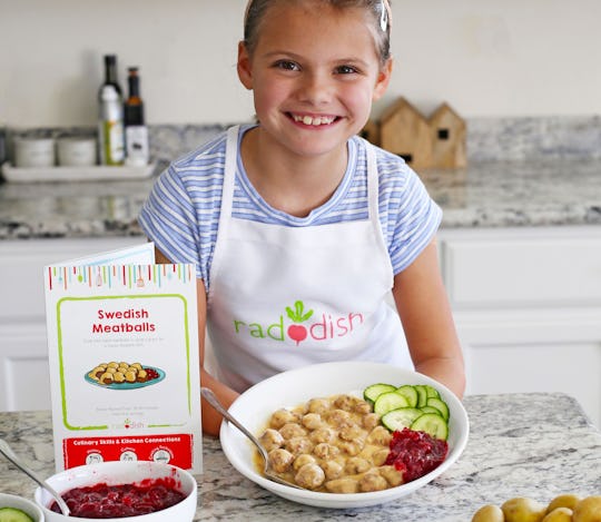 kid with raddish kids swedish eats kit