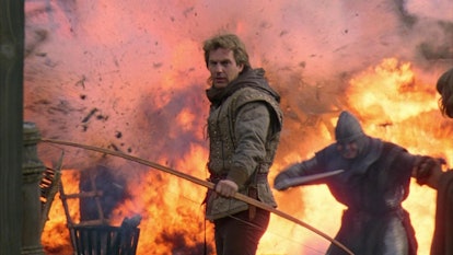 Kevin Costner as Robin Hood in "Princ Of Thieves"