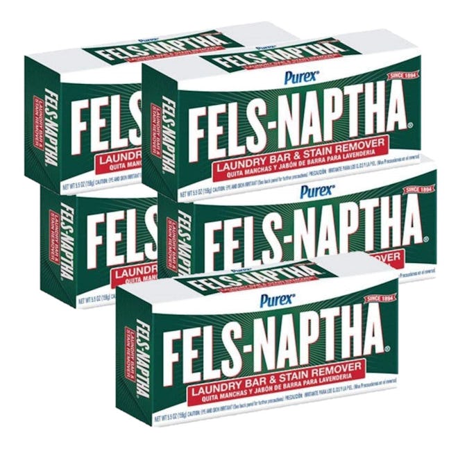Fels-Naptha Dial Laundry Soap (Pack of 5)