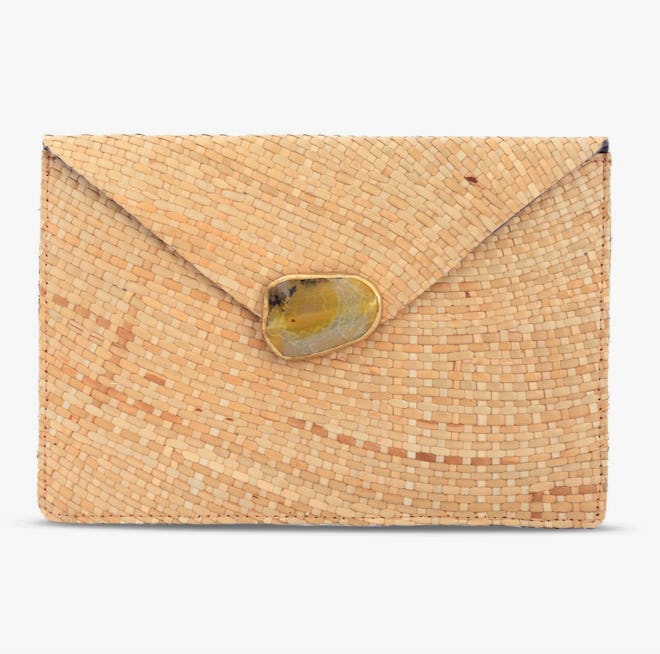 Straw Clutch Bag