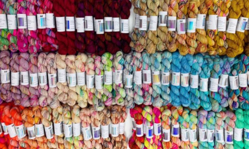 a plethora of gorgeous yarn