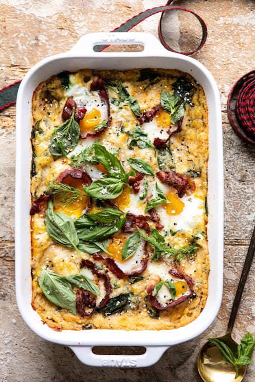 Casseroles like this breakfast casserole make for the perfect comfort food meal.
