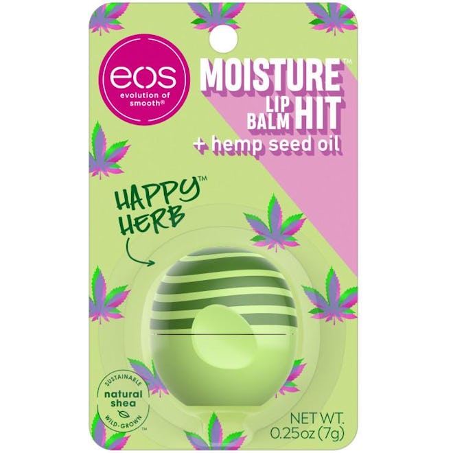 Moisture Hit Lip Balm Sphere in Happy Herb
