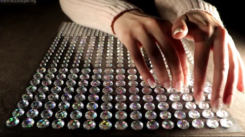 ASMR videos often feature things like nails tapping on hard surfaces.