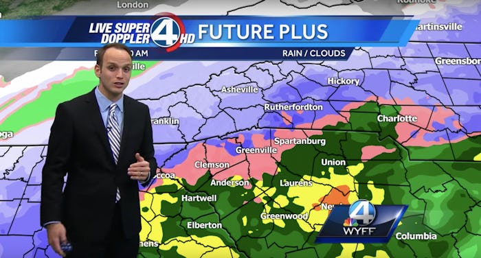 A meteorologist is offering weather school for kids on Facebook.