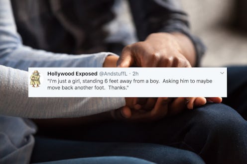 #SocialDistancingPickUpLines is trending on Twitter amidst coronavirus lockdowns.