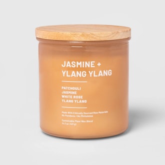 Jasmine & Ylang Ylang Glass Jar 3-Wick Wellness Candle 