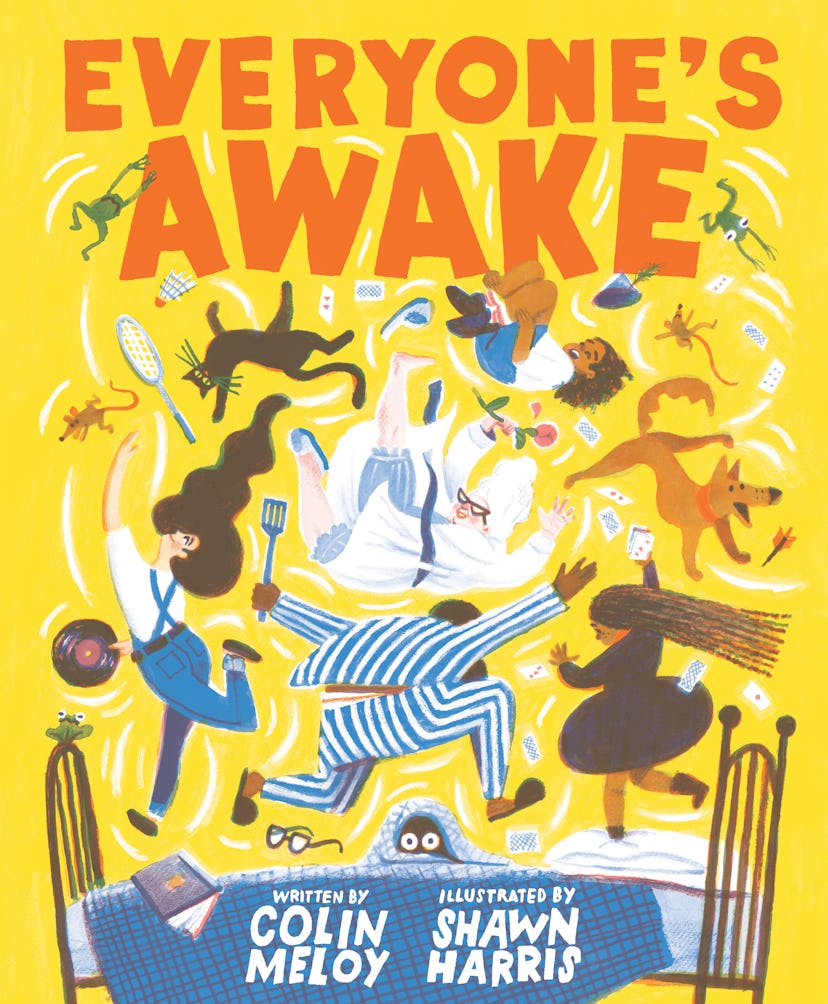 Cover of Everybody's Awake by Colin Meloy, illustrated by Shawn Harris