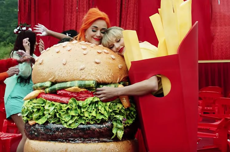 Taylor Swift and Katy Perry