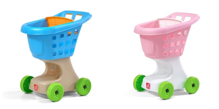A children's toy shopping cart has been recalled by the toymaker due to safety concerns. 