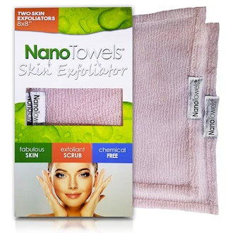 Life Miracle Nano Towels Skin Exfoliating Cleansers (2-Pack)