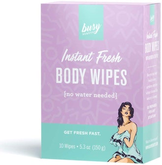 Busy Beauty Lavender Refreshing Body Wipes (30-Pack)