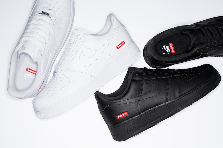 You Won T Need A Bot To Get Supreme S Box Logo Nike Air Force 1