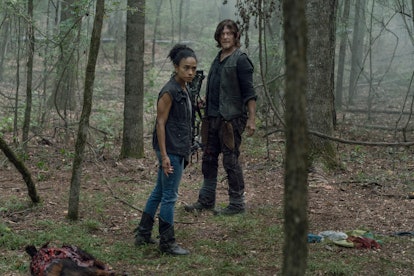Lauren Ridloff as Connie and Norman Reedus as Daryl Dixon in The Walking Dead