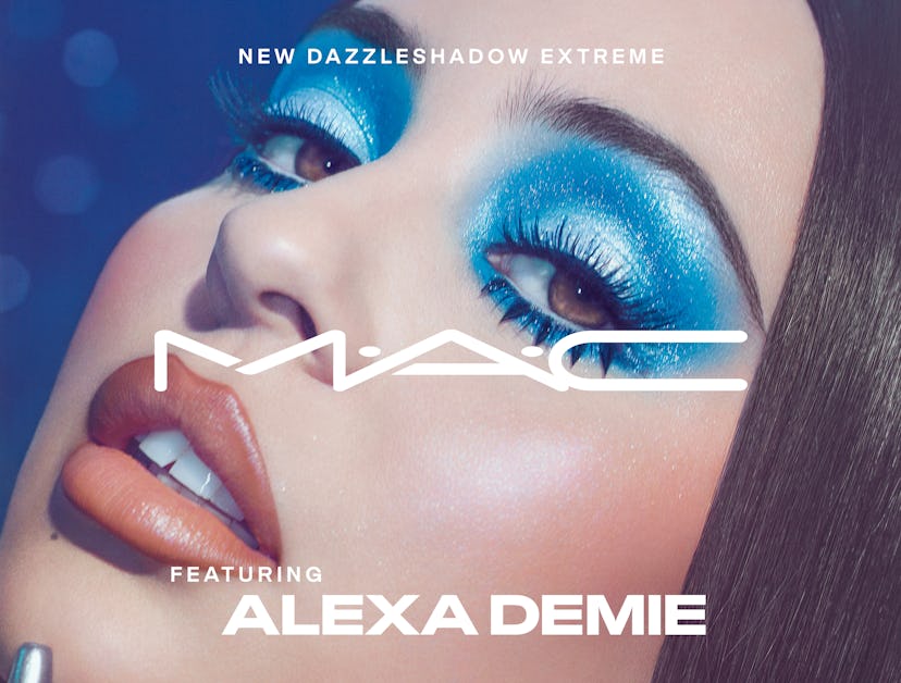 MAC x Alexa Demie debuts a new eyeshadow formula. 