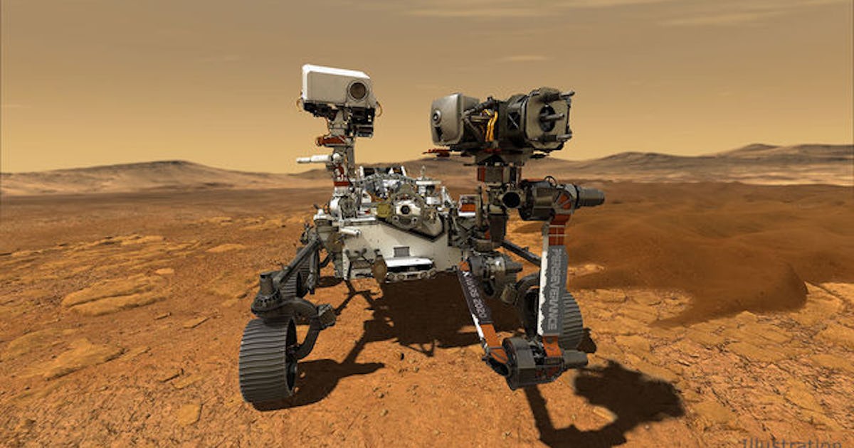 New photo: NASA Mars rover image shows just how large the six-wheeler