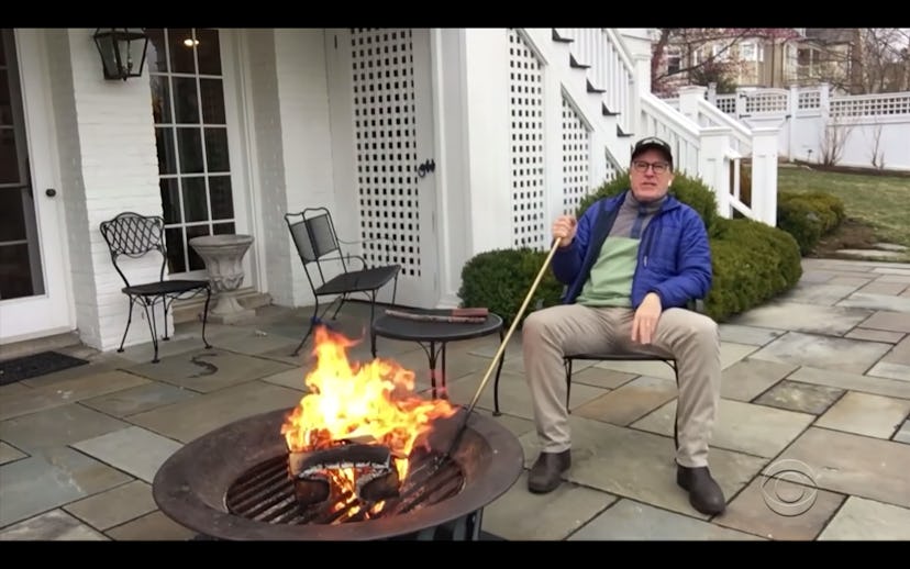 The man has a freakin' fire pit. A king among jesters!!