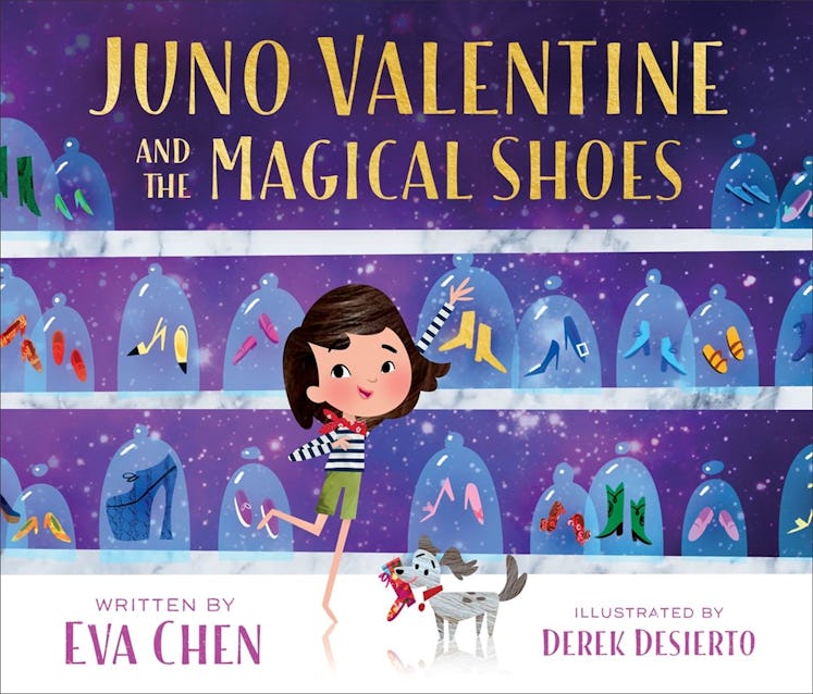 Cover of "Juno Valentine and the Magical Shoes", book by Eva Chen