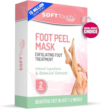 Soft Touch Foot Peel Masks (2 Pairs)