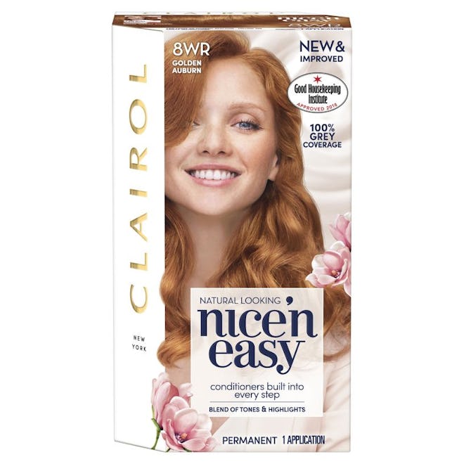 Clairol Nice n Easy Permanent Hair Dye 8WR Golden Auburn