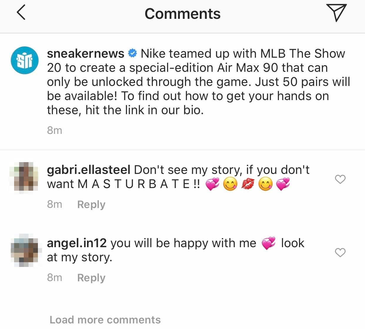 1242px x 1118px - What the hell is going on in Instagram comments?