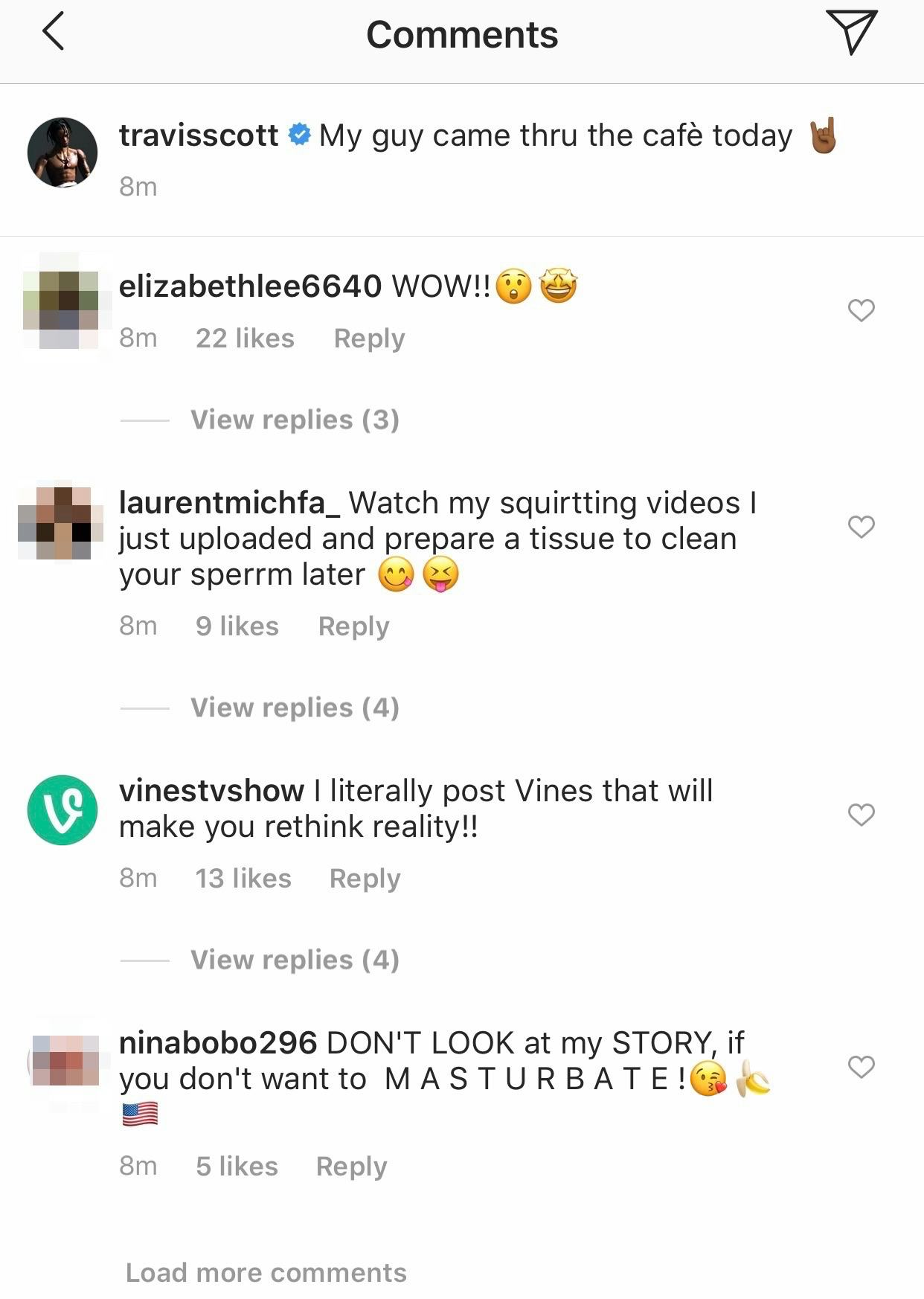 Girls Spam Fuck Video - What the hell is going on in Instagram comments?