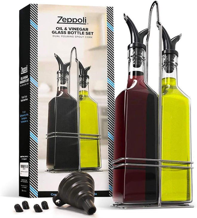Zeppoli Oil And Vinegar Bottle Set (17 Oz. Each)