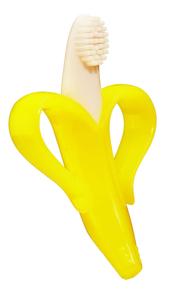 Baby Banana Training Teether Toothbrush