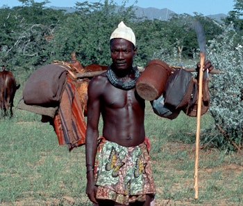 Himba herders.
