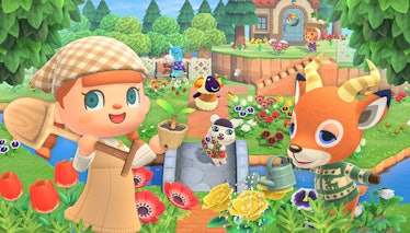 Screenshot from Nintendo's video game 'Animal Crossing: New Horizons' 
