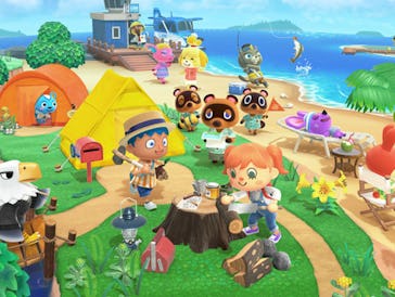 Cover image of Nintendo's video game 'Animal Crossing: New Horizons' 