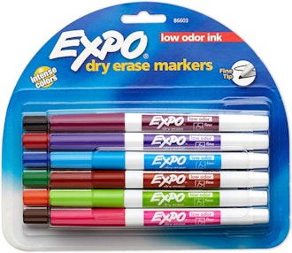 EXPO Low Odor Dry Erase Markers (12-Pack)