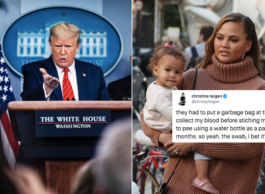 Trump complained about coronavirus testing and moms of Twitter responded