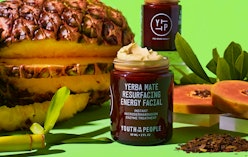 Youth To The People's Yerba Mate Resurfacing Energy Facial with ingredients.