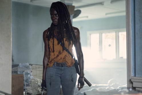 Michonne's final Walking Dead episode provided clues to Rick's whereabouts.