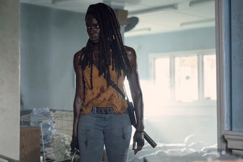 Michonne's final Walking Dead episode provided clues to Rick's whereabouts.