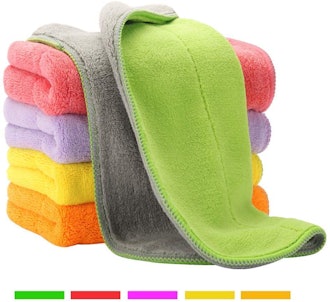 HOUSE AGAIN Microfiber Cleaning Cloths (5-Pack)