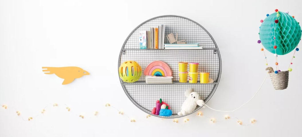 pillowfort toy box with book storage