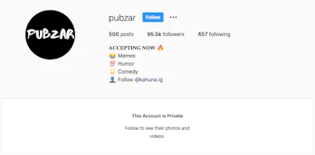 Instagram Is Cracking Down On Meme Pages That Go Private As A Growth Hack