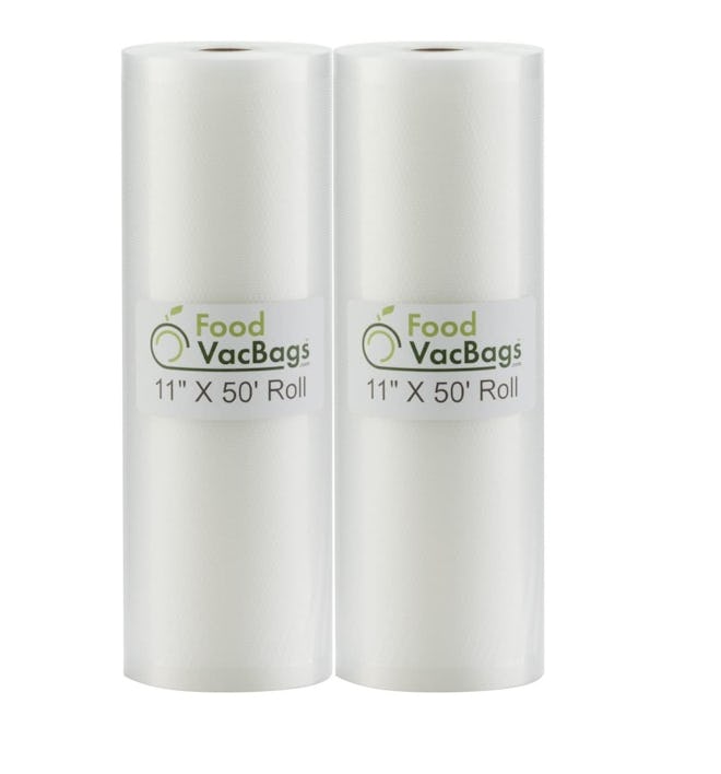 FoodVacBags Vacuum Sealer Rolls (2-Pack)