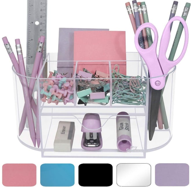 My Space Organizers Acrylic Desk Organizer for Office Supplies