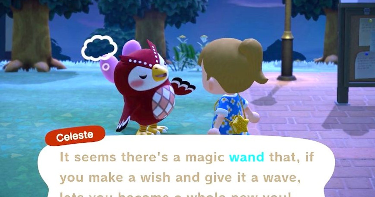 Animal Crossing New Horizons Star Fragments Find Celeste And Get A Magic Wand
