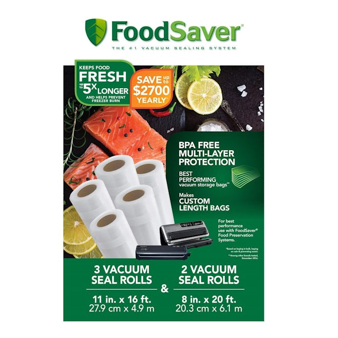 FoodSaver Vacuum Seal Rolls Multipack (5-Pack)
